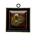Lacquered Frame with Duck (#10785 | 3 1/2" x 1") Objet d'Art Museum Bees 