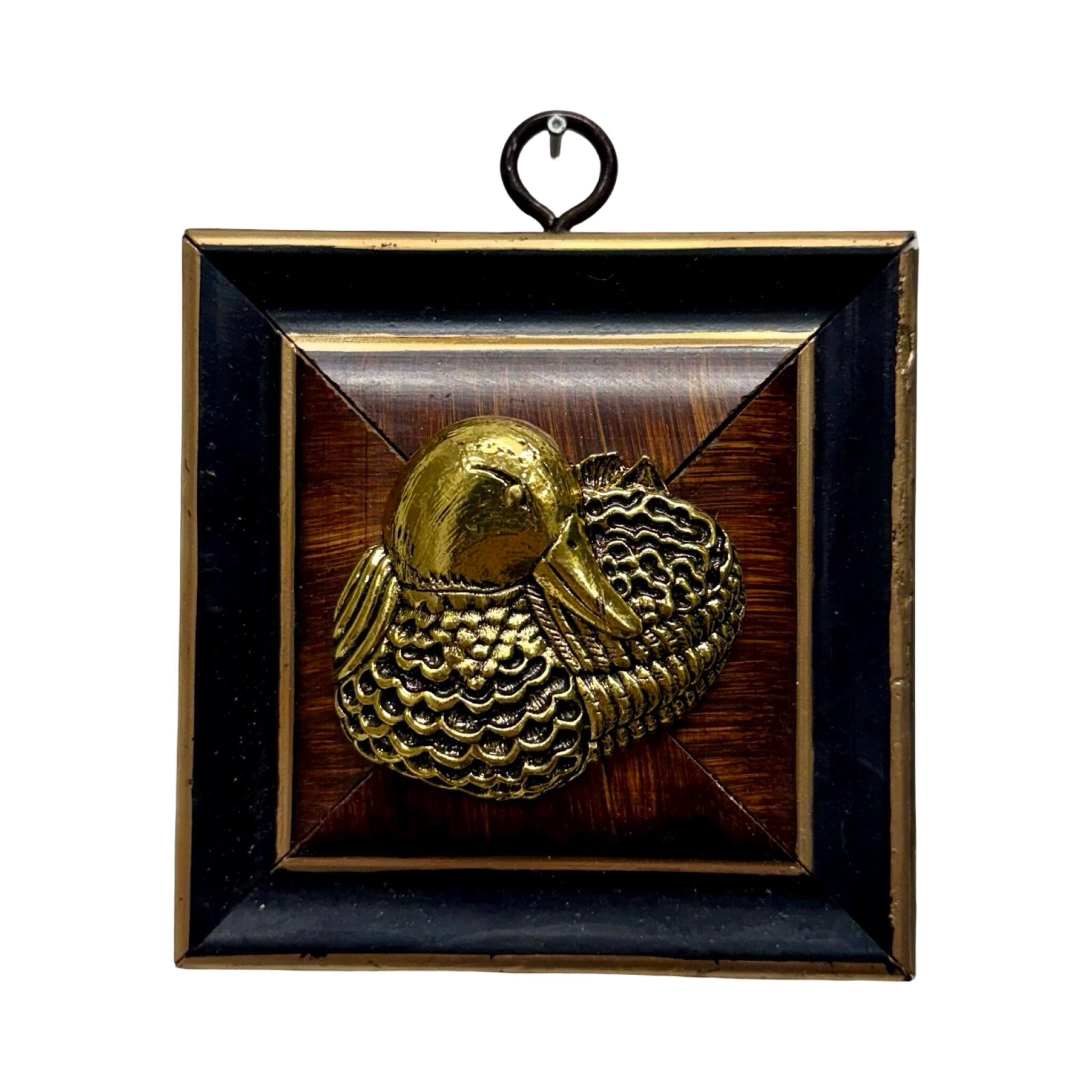 Lacquered Frame with Duck (#10785 | 3 1/2" x 1") Objet d'Art Museum Bees 