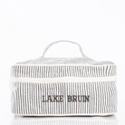 "Lake Bruin" Stripes Train Case Bag CB Station 
