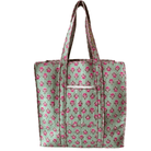Large Reversible Printed Cotton Travel Tote Tote The Roots Tote B 