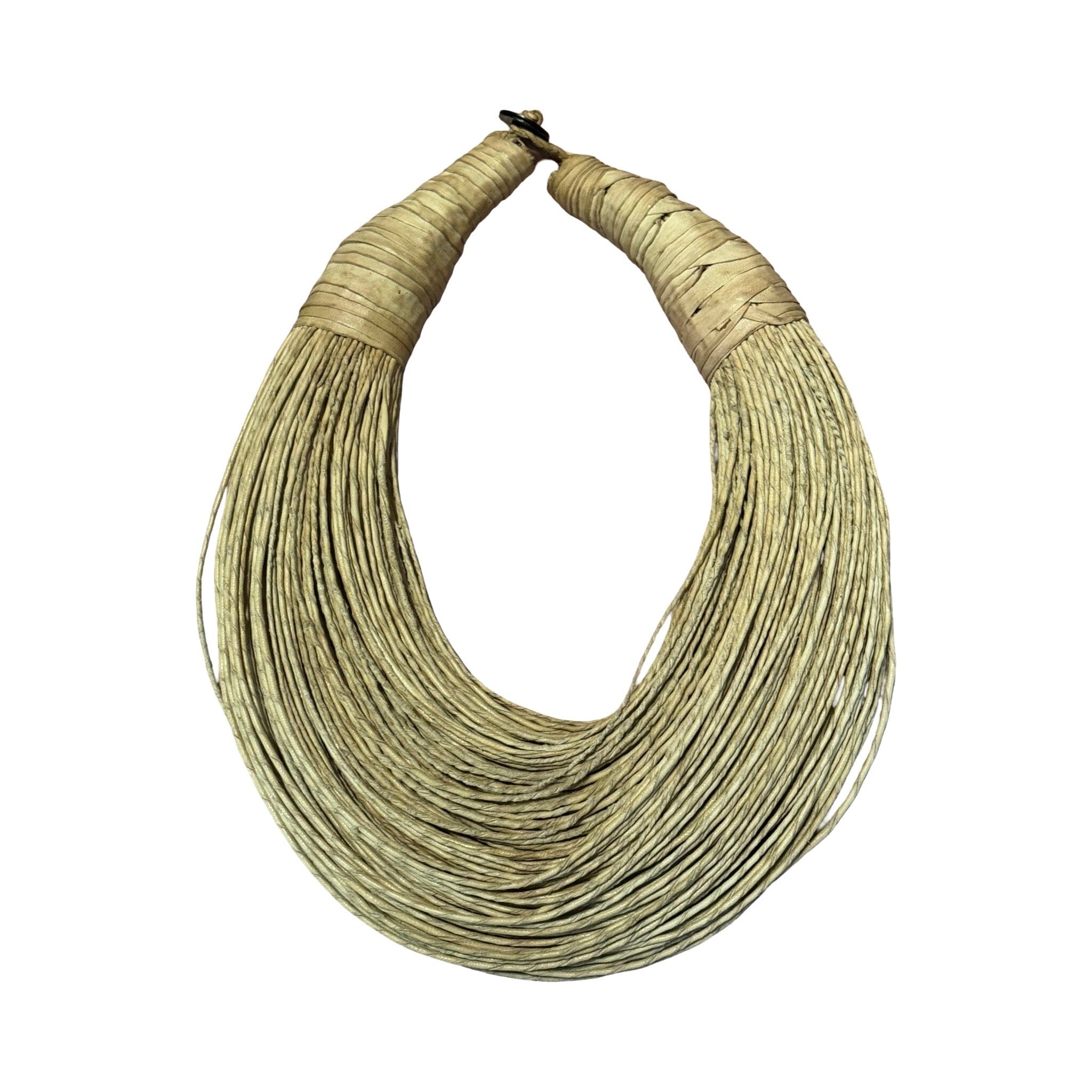 Leather Necklace made by Hand in Mali Necklace Becky Vizard 