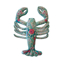LIZA Shaded Lagoon Lobster on Silk Velvet