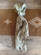 Lotus Silk Botanical Dyed Scarf Scarf ClayCut Laos 