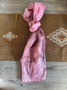Lotus Silk Botanical Dyed Scarf Scarf ClayCut Laos 