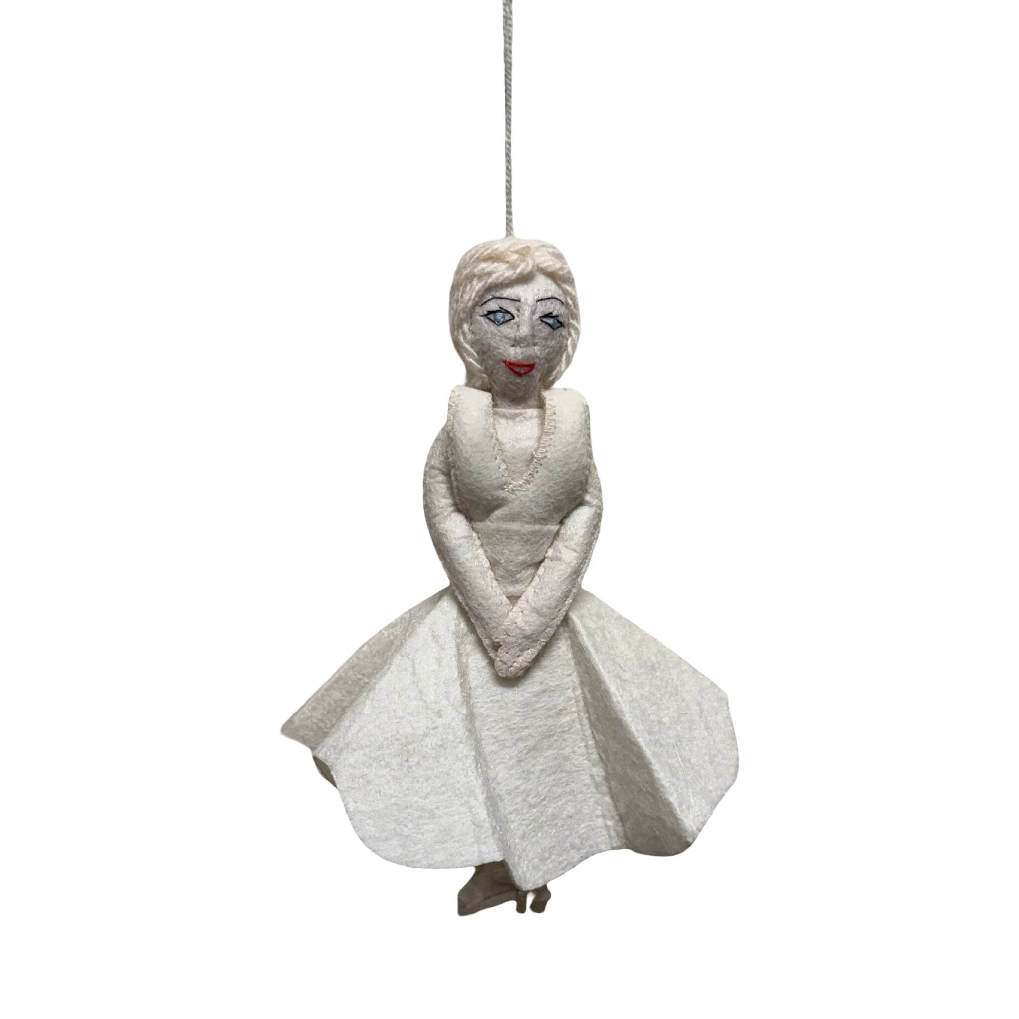 "Marilyn Monroe" Felt Ornament Silk Road Bazaar 