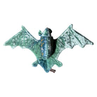 MISHA Hand Embroidered Silk Velvet Bat Objet d'Art Anke Drechsel 