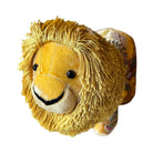 MME BOVARY Hand Embroidered Silk Velvet Shaded Yellow Lion Objet d'Art Anke Drechsel 