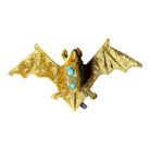 MOIRA Hand Embroidered Silk Velvet Bat Objet d'Art Anke Drechsel 