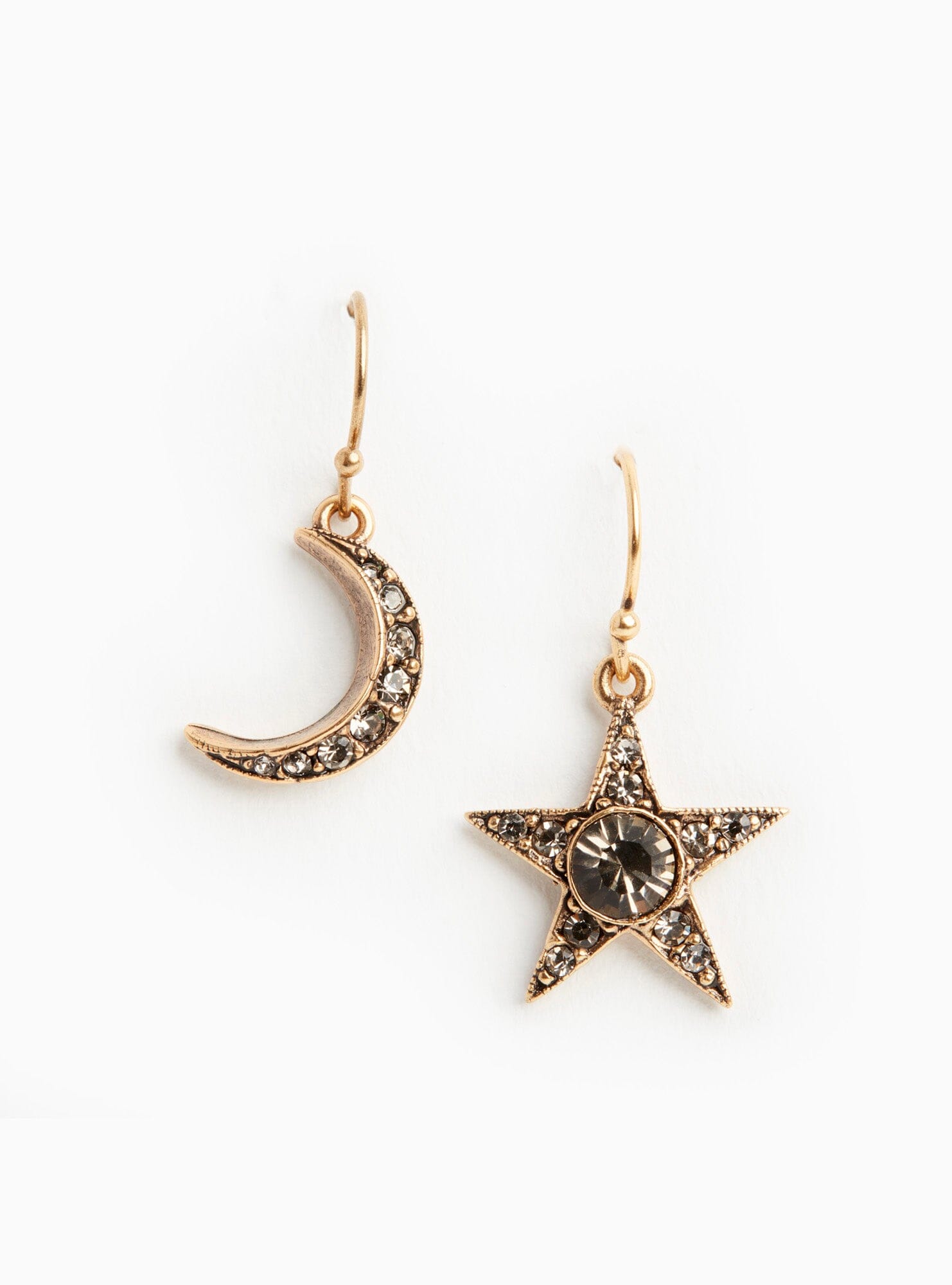 Moon and Star Earrings Earrings Fallen Aristocrat 