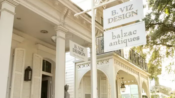 B. Viz Design - Exquisite Antique Textile Pillows and Unique Finds