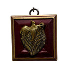 Painted Frame With Strawberry (#10857 | 2 3/4 x 1") Objet d'Art Museum Bees 