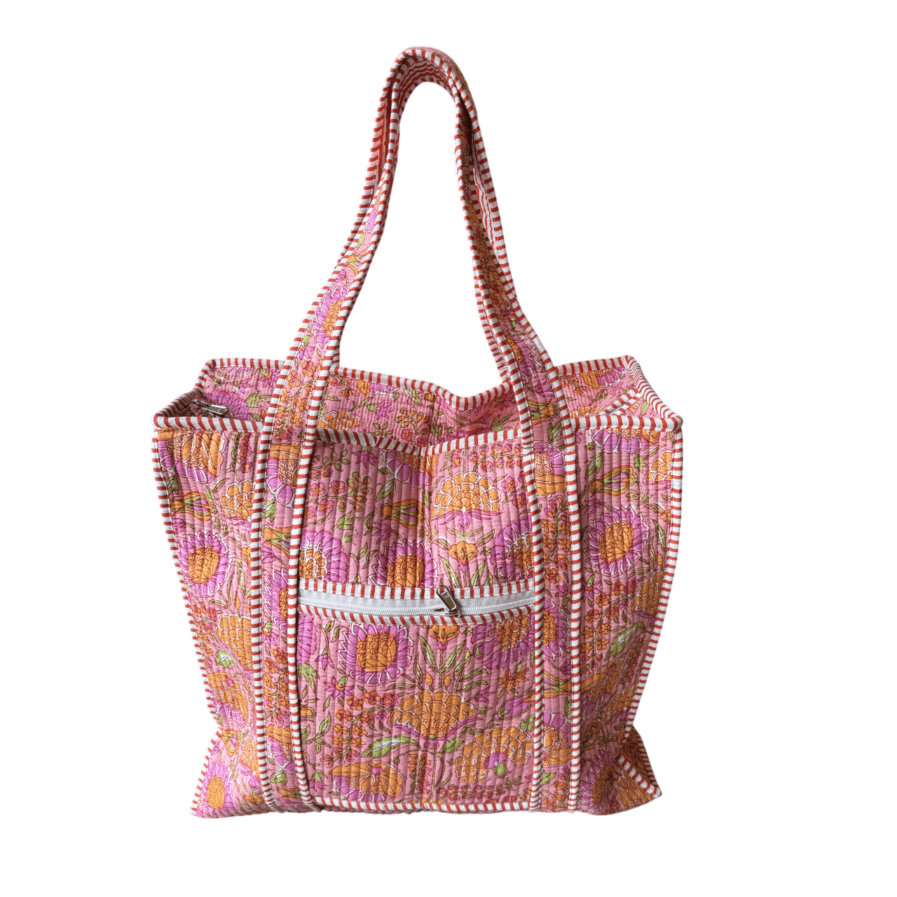 Printed Cotton Travel Totes Tote The Roots Tote B 