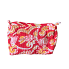 Quilted Block Print Toiletry Bag | 7x5x5 Bag KKhandicrafts75 A 