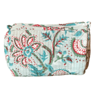 Quilted Block Print Toiletry Bag | 7x5x5 Bag KKhandicrafts75 L 