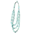 Silk Disc-shaped Layered Medallion Necklace Necklace Phriamom Cambodia B 