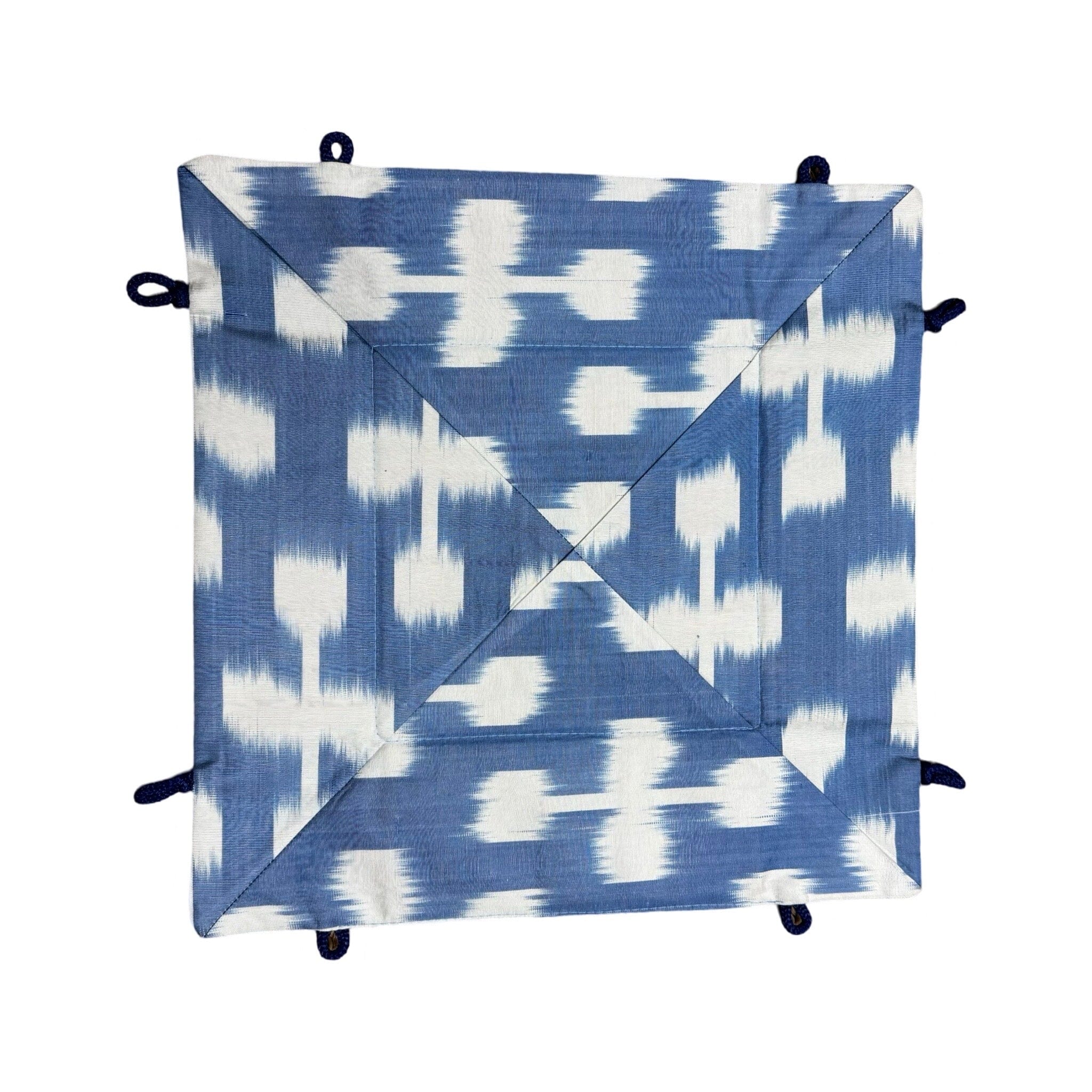 Silk Ikat Trinket Tray from Uzbekistan Trinket Tray Fergana Aziz Tray K 