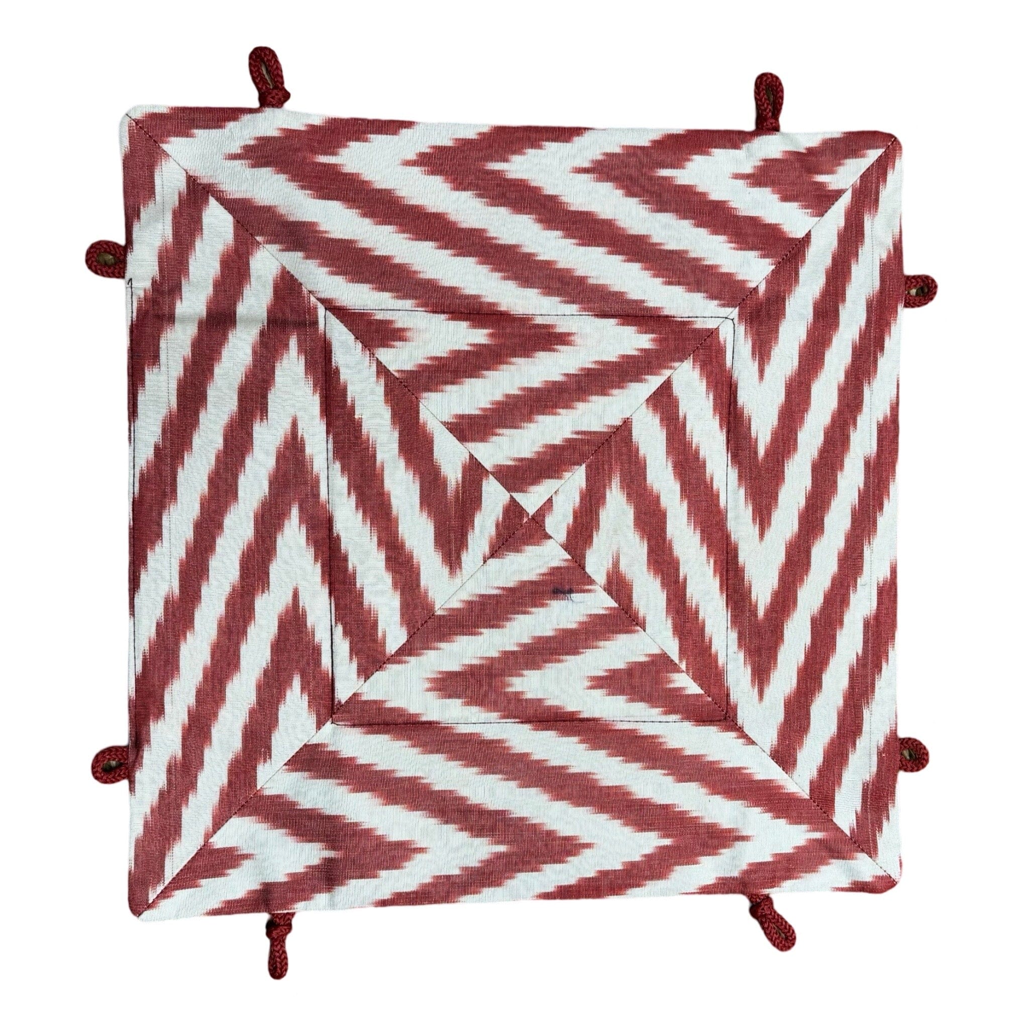 Silk Ikat Trinket Tray from Uzbekistan Trinket Tray Fergana Aziz Tray P 
