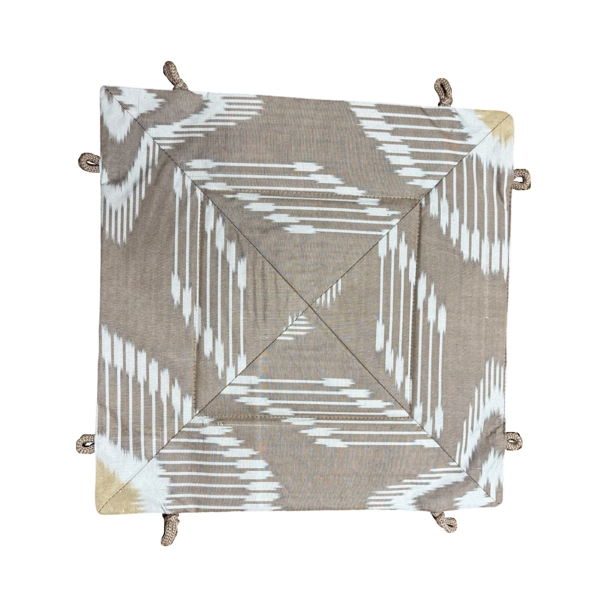 Silk Ikat Trinket Tray from Uzbekistan Trinket Tray Fergana Aziz Tray Q 
