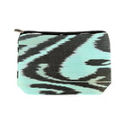 Silk Ikat Zipper Pouch From Uzbekistan Zipper Pouch Fergana Aziz 