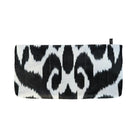 Silk Ikat Zipper Pouch From Uzbekistan Zipper Pouch Fergana Aziz L (11 3/4 x 5 3/4") 