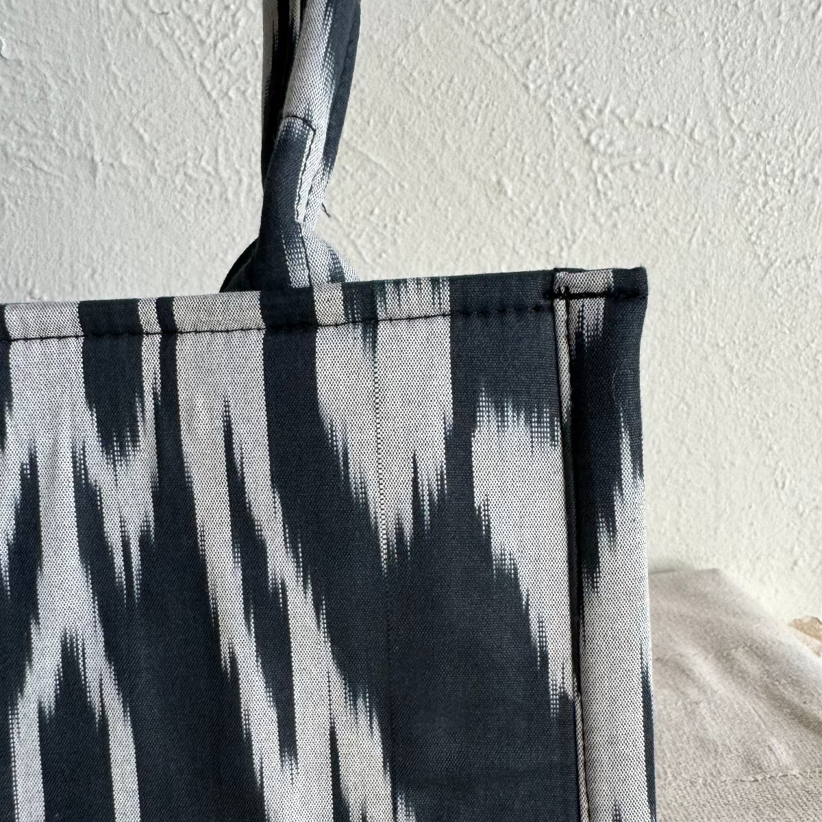 Small Square Silk Ikat Purse from Uzbekistan Tote Fergana Aziz 