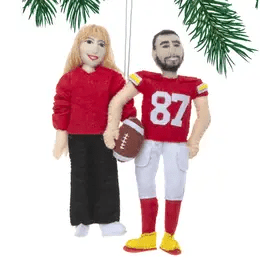 "Taylor & Travis" Felt Ornament Holiday Ornaments Silk Road Bazar 