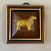 Trace Mayer "Wooden Frame with Spaniel" Museum Bee Museum Bees Trace Mayer Antiques 