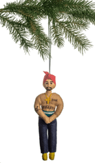 "Tupac Shakur" Felt Ornament Holiday Ornaments Silk Road Bazaar 