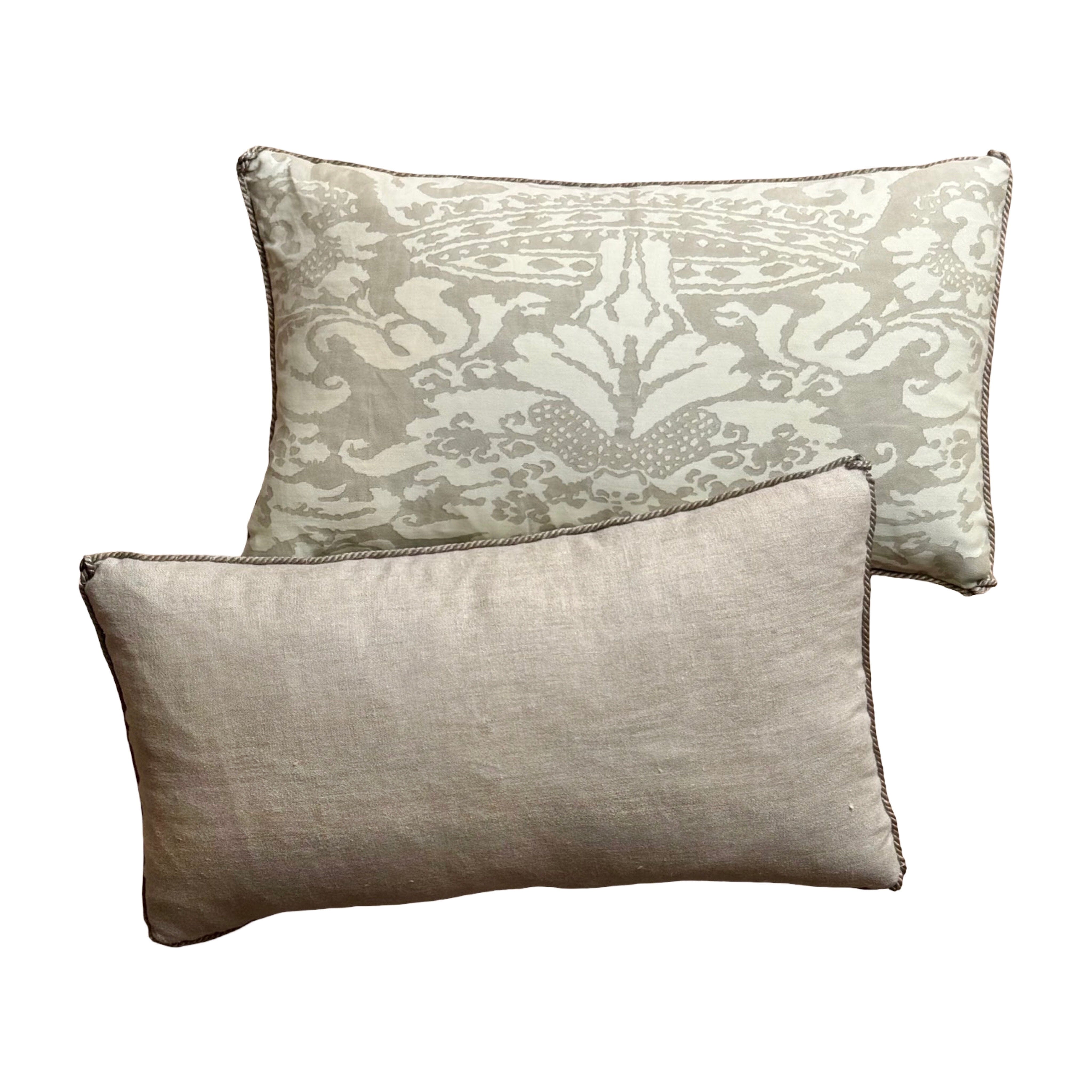 Vintage Sevigne Fortuny (#F032526A&B | 10 x 17") New Pillows B. Viz Design 