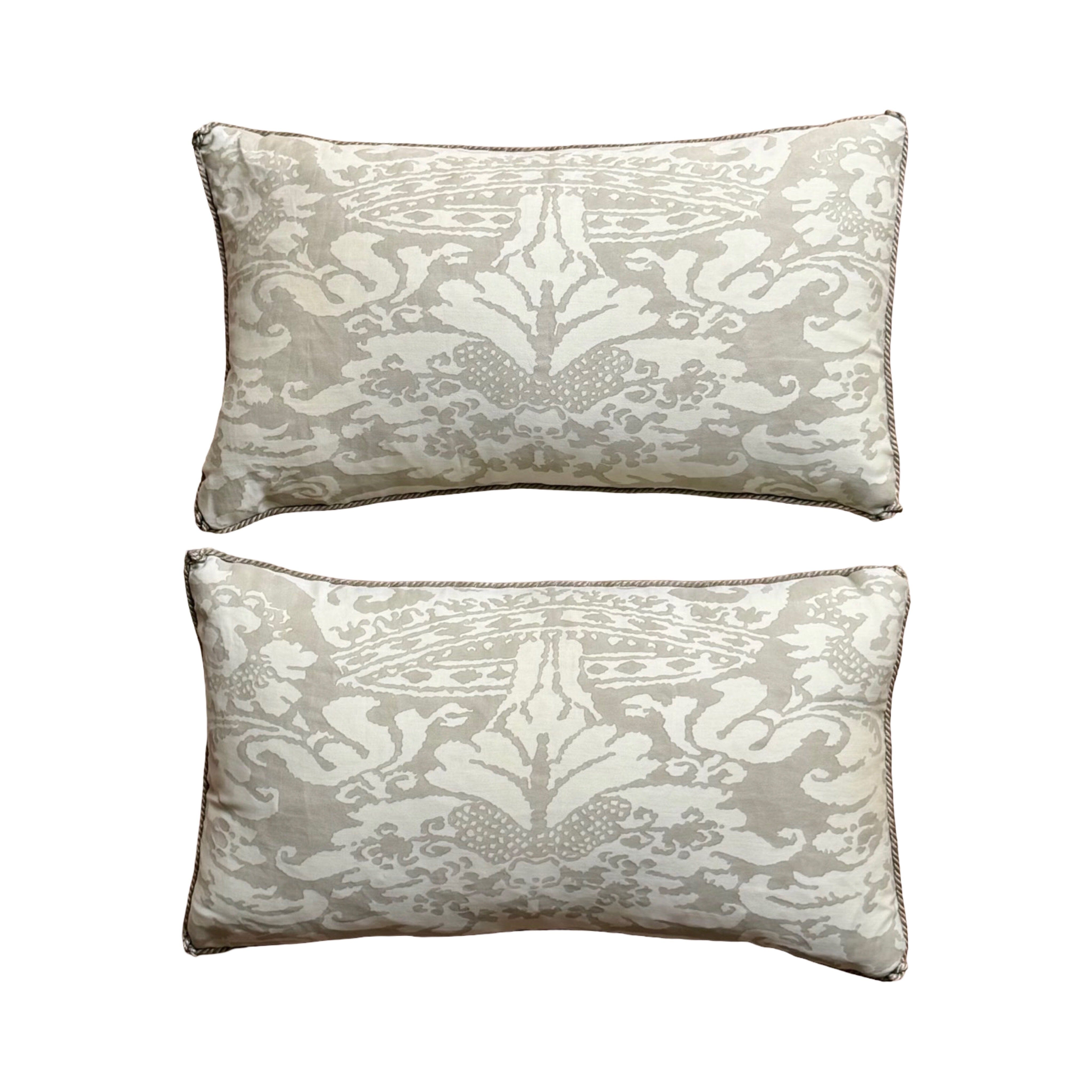 Vintage Sevigne Fortuny (#F032526A&B | 10 x 17") New Pillows B. Viz Design 