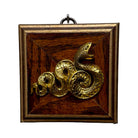 Wooden Frame With Snake (#10858 | 3 1/4 x 1") Objet d'Art Museum Bees 