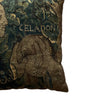 17th C. Antique Tapestry Fragment (#T061722 | 21 1/4 x 22 1/4") Pillow B. Viz Design 