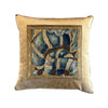17th Century Flemish Tapestry Fragment (#022323A&B|17.5"x17.5") New Pillows B. Viz Design 