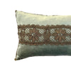 19th C. Hand Created Metallic Lace Panel (#E102322 | 10 x 16 1/2) Pillow B. Viz Design 