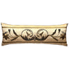 Antique European Raised Gold Metallic Embroidery (#E042523 | 14 1/2 x 40") Pillow B. Viz Design 