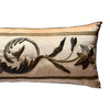 Antique European Raised Gold Metallic Embroidery (#E042523 | 14 1/2 x 40") Pillow B. Viz Design 