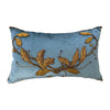 Antique European Raised Gold Metallic Embroidery (E062123 | 12 x 19 1/2") New Pillows B. Viz Design 