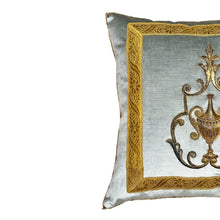 Antique French Raised Gold Metallic 