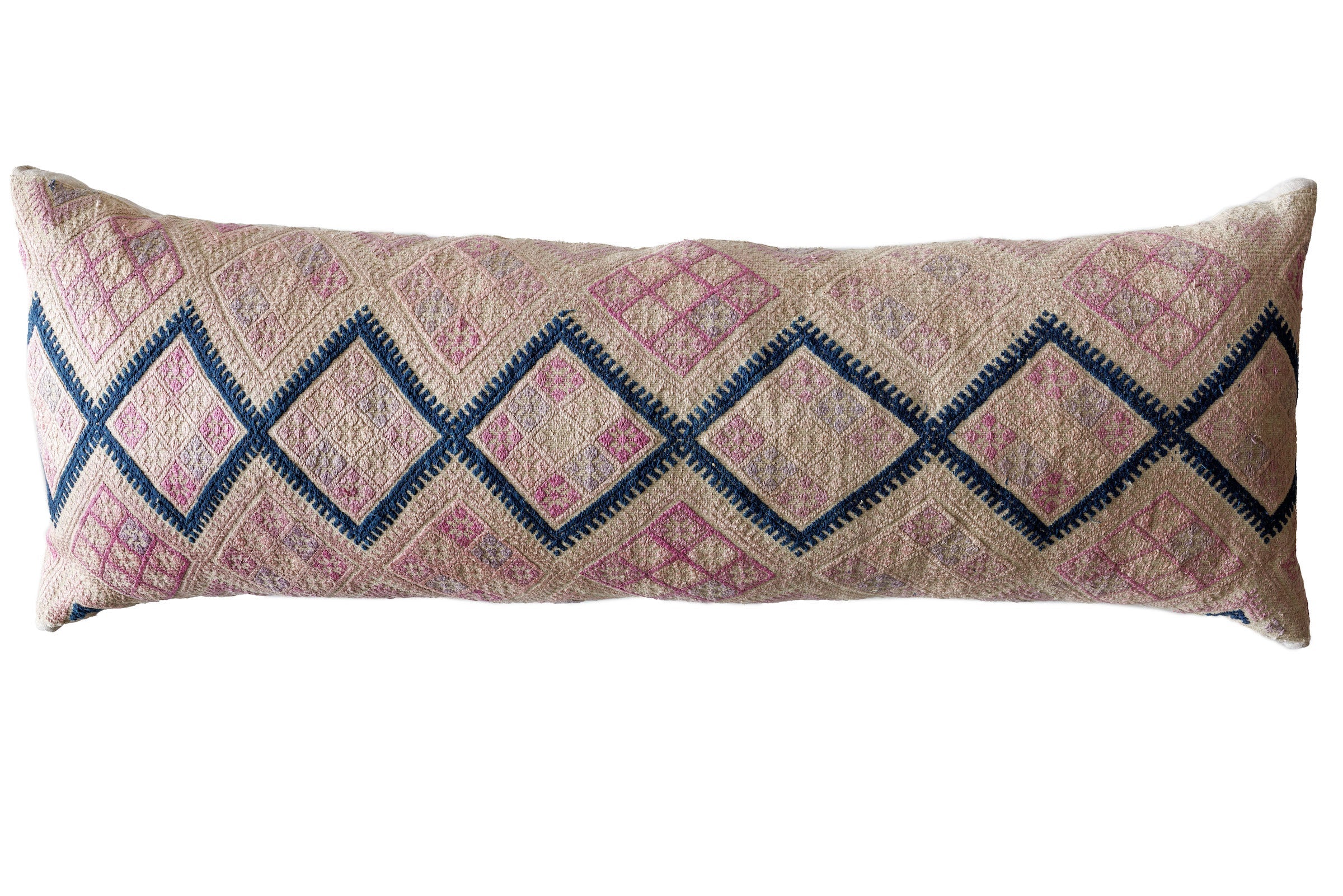 Antique Moroccan Silk Embroidery (#M042922  | 16 x 42