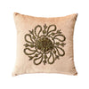 Antique Ottoman Empire Raied Gold Metallic Embroidery (#E021423 | 17 x 17') New Pillows B. Viz Design 