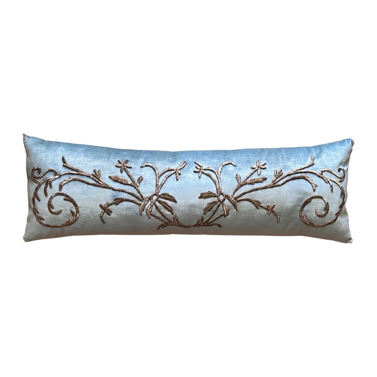 Antique Ottoman Empire Raised Embroidery (#E111922 | 13 x 38 1/2) New Pillows B. Viz Design 