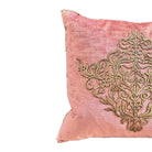 Antique Ottoman Empire Raised Gold Embroidery (#E012323 | 19 x 20 1/2") New Pillows B. Viz Design 