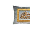 Antique Ottoman Empire Raised Gold Metallic Embroidery (#E012223A&B) New Pillows B. Viz Design 