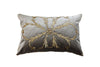 Antique Ottoman Empire Raised Gold Metallic Embroidery (#E030822 | 21 x 31") Pillow B. Viz Design 