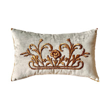 Antique Ottoman Empire Raised Gold Metallic Embroidery (#E031923 | 11 x 18