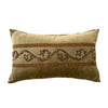 Antique Ottoman Empire Raised Gold Metallic Embroidery (#E032203A&B | 11 x 18") New Pillow B. Viz Design 