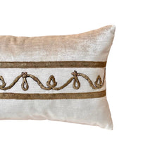 Antique Ottoman Empire Raised Gold Metallic Embroidery (#E032323A&B | 11 x 17 1/2