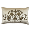 Antique Ottoman Empire Raised Gold Metallic Embroidery (#E042923 | 13 1/2 x 21") New Pillows B. Viz Design 