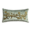 Antique Ottoman Empire Raised Gold Metallic Embroidery (E052223 | 11" x 20") New Pillows B. Viz Design 
