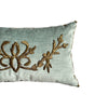 Antique Ottoman Empire Raised Gold Metallic Embroidery (#E052423 | 18 x 10 1/2") New Pillows B. Viz Design 